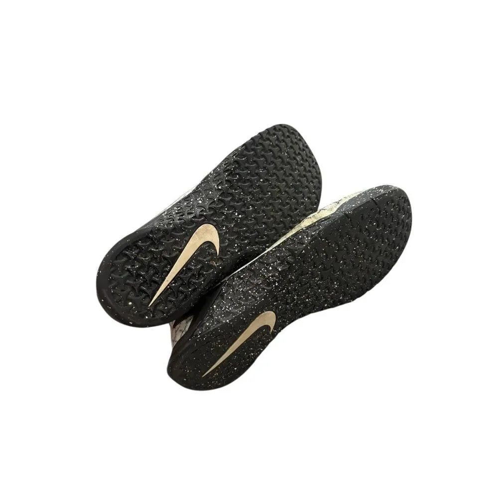 Nike Metcon Training Shoes Black Yellow Speckled Sole Women’s 7.5